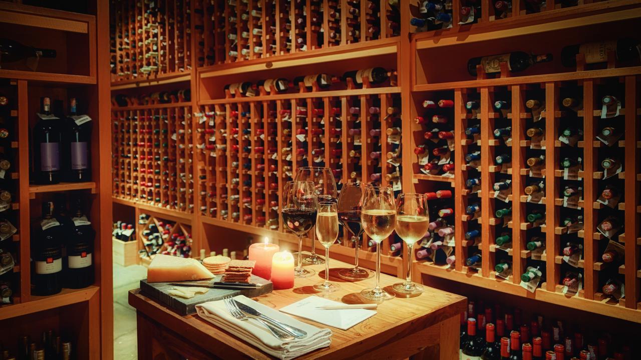 Wine cellar at Bungaraya Resort