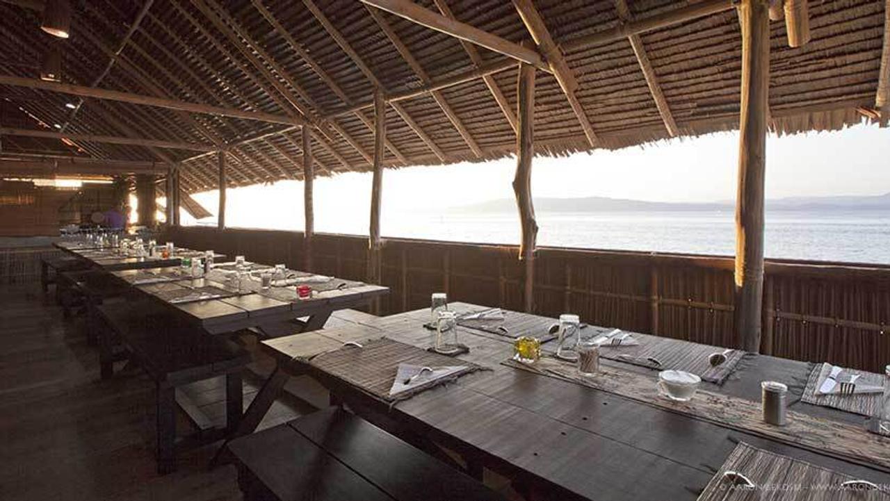Dining with a view at Kri Eco Resort
