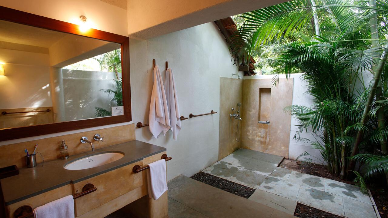 Bathroom in villa at Aashyana Lakhanpal