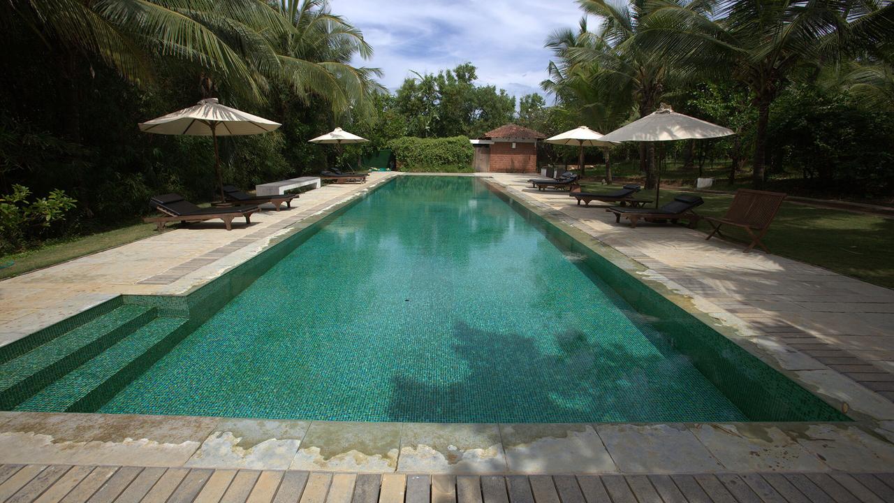 Swimming pool at Aashyana Lakhanpal