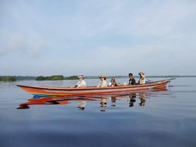 Group of people in boat