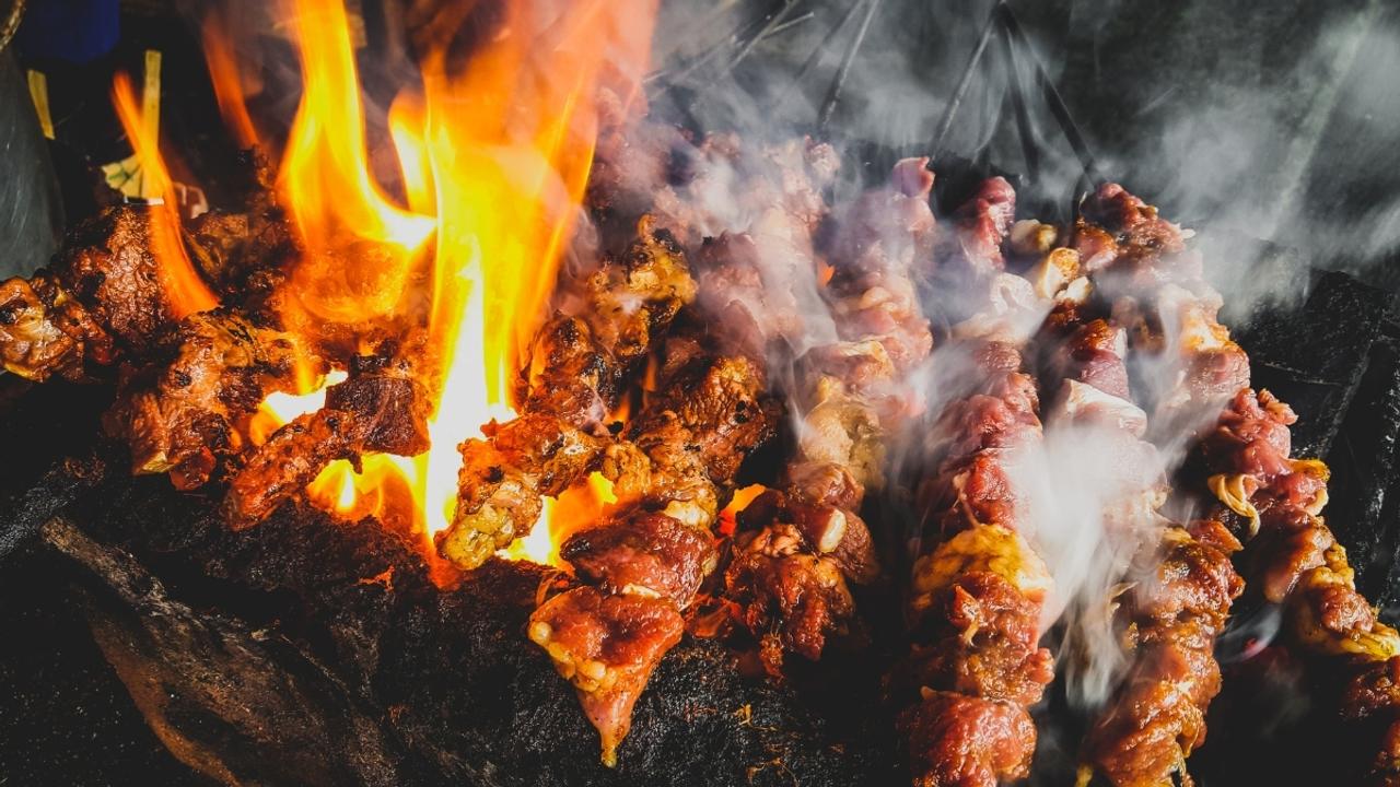 Satay Indonesian food