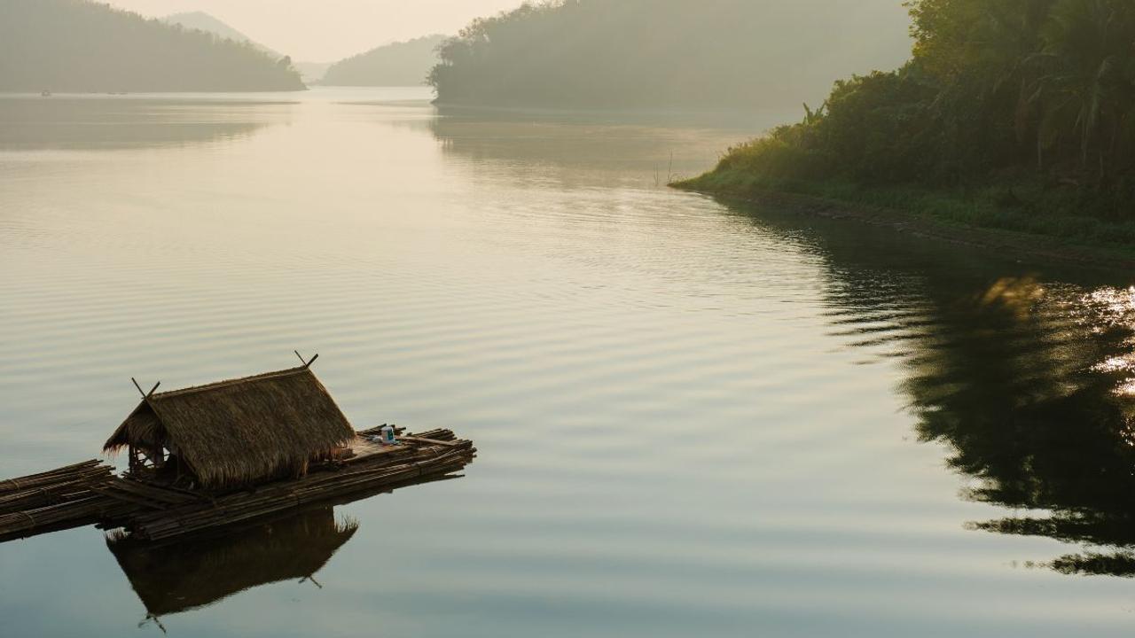 Huai Krathing lake Isaan Thailand