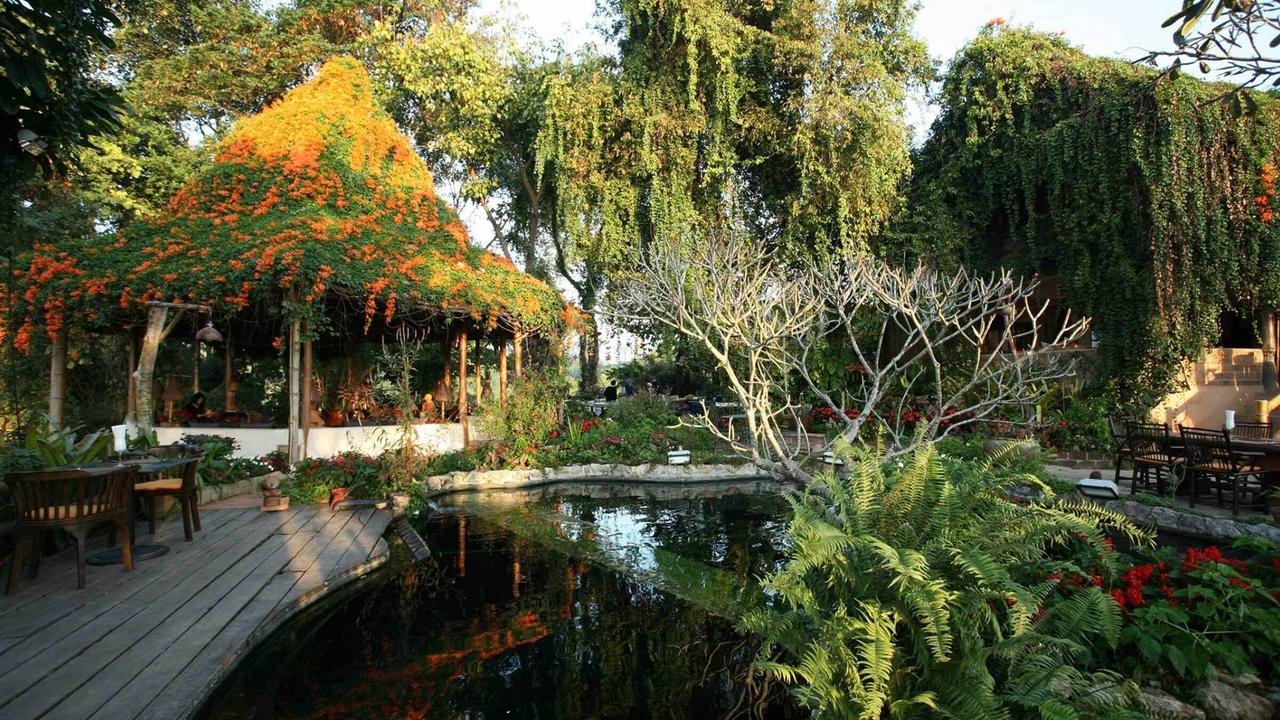 Restaurant by the Koi pond