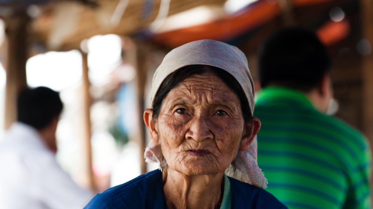 Woman in north Vietnam