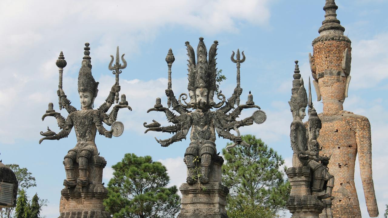 nong khai sculpture park Isaan Thailand