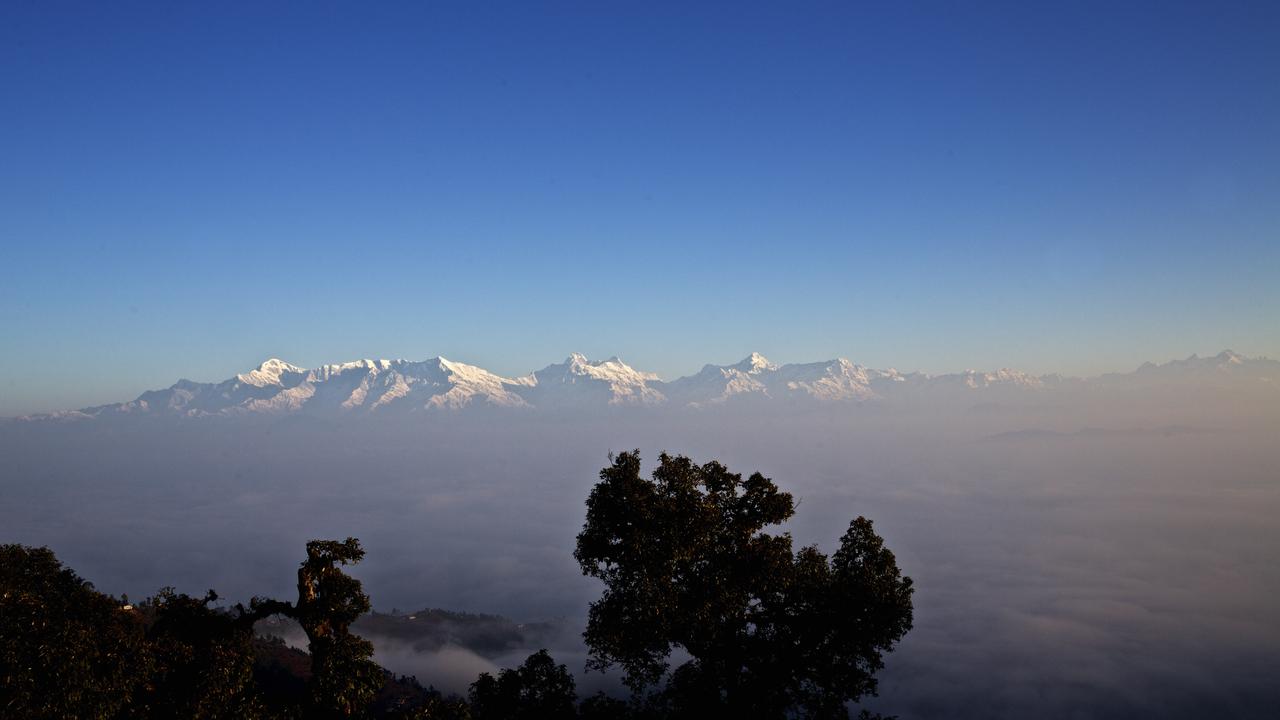 a morning view of Mount Kumaon from Shakti