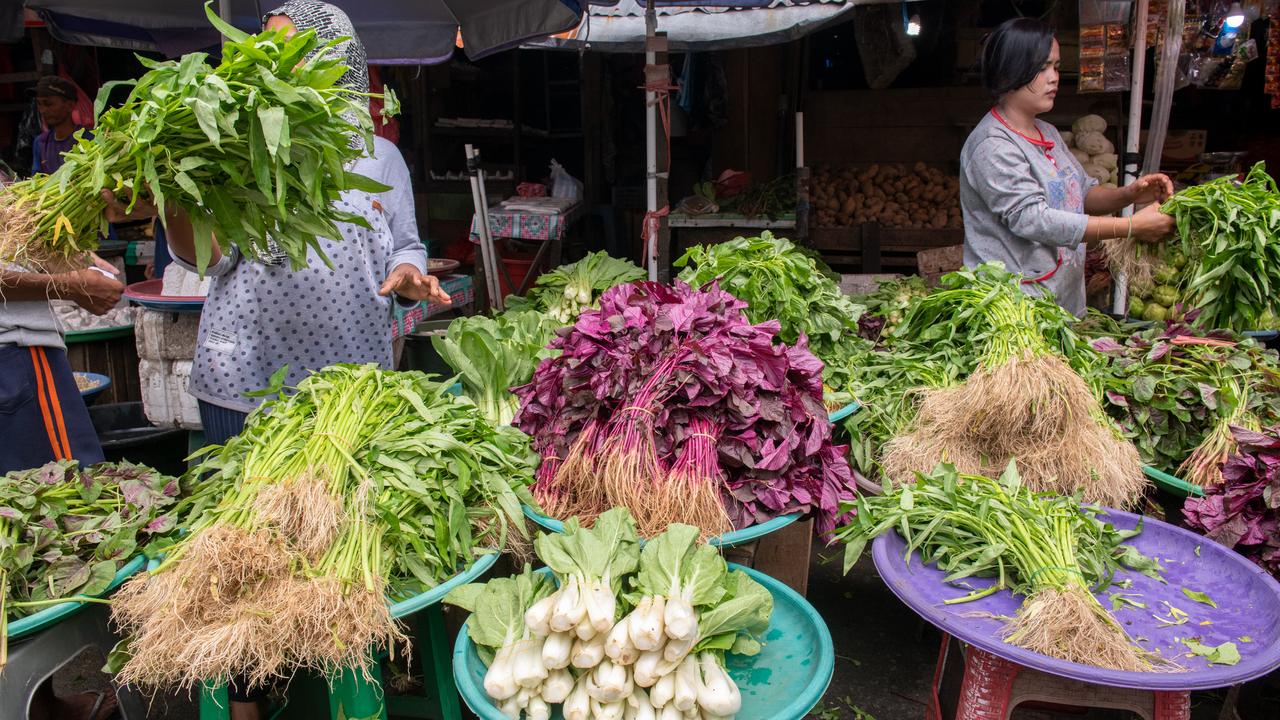 Ambon market Indonesian food