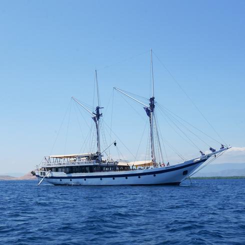 Sea trek in Indonesia